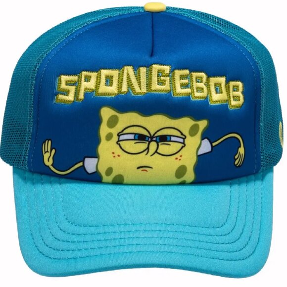 Spongebob Wavy Licensed Mesh Cap Hat NEW Fast Ship - Picture 1 of 4